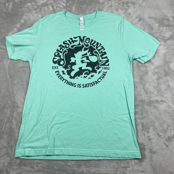 Vintage Disney Splash Mountain Tee Shirt Women's Large - Picture 1 of 8